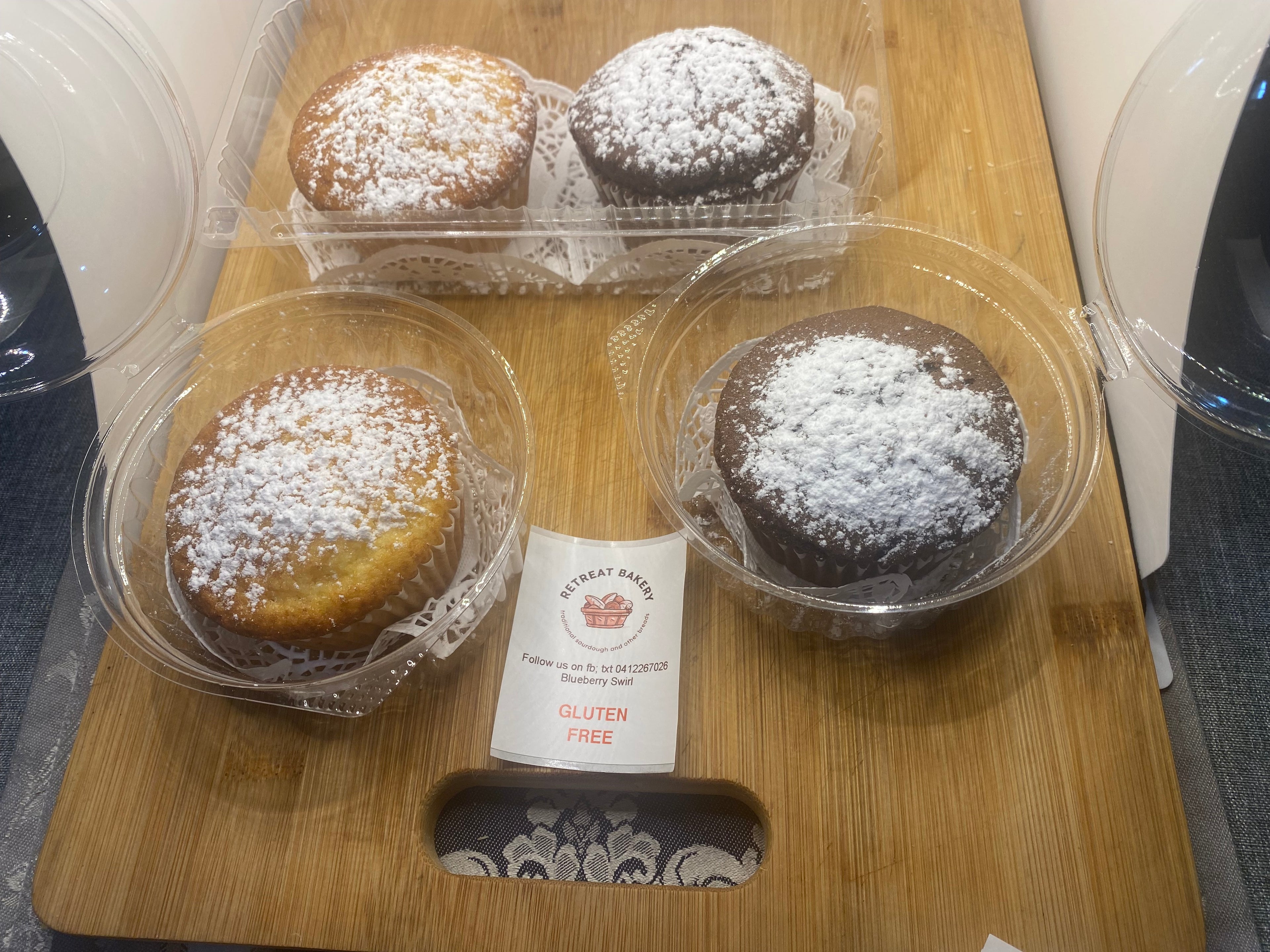 GF Muffin - Ginger Marmalade  2 or 4 pack -