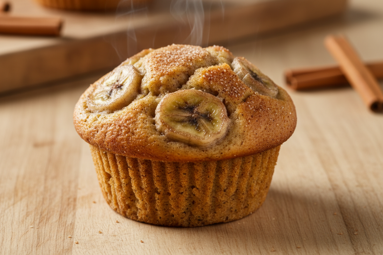 Muffin - Banana Spiced 1, 2 or 4 pack