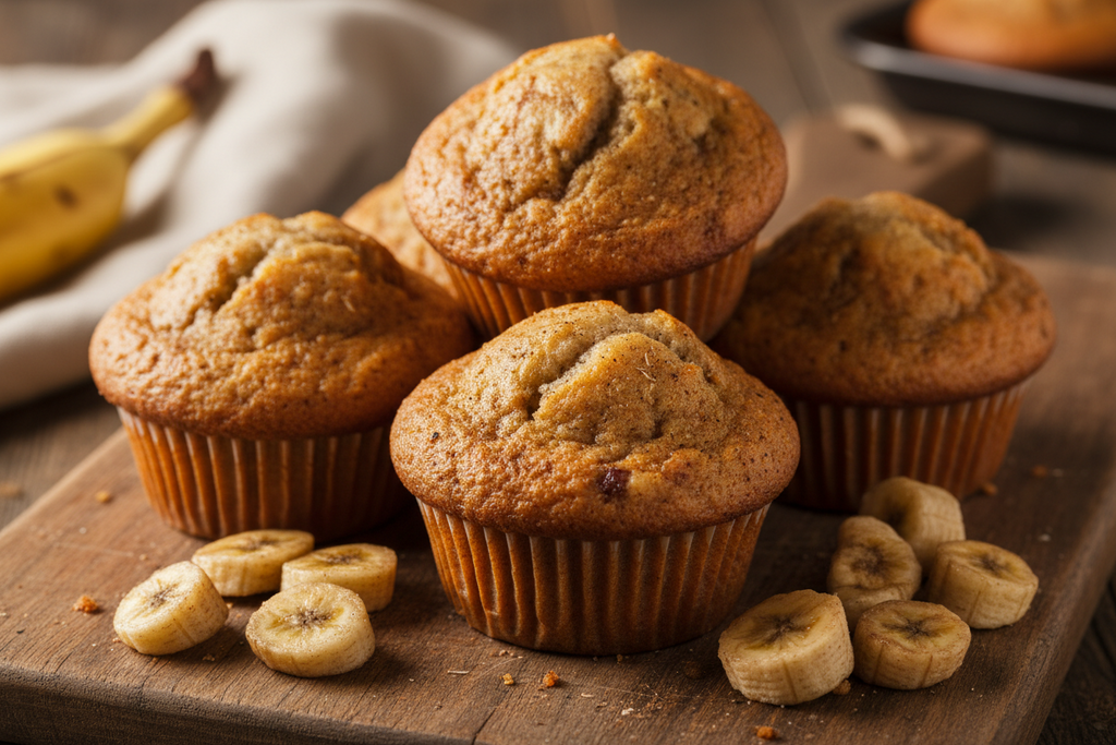 Muffin - Banana Spiced 1, 2 or 4 pack