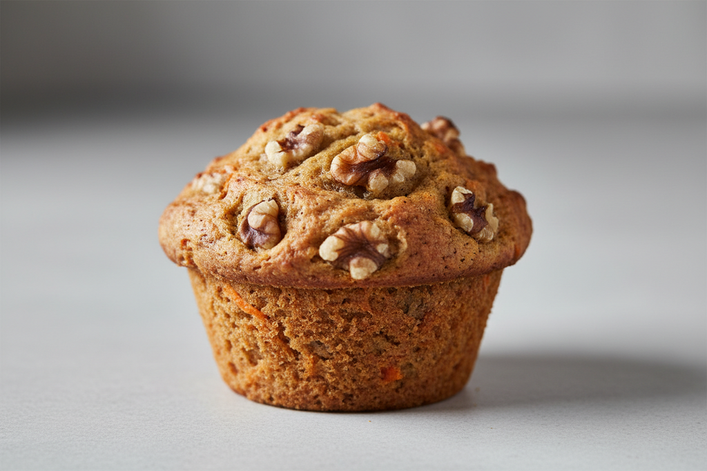 Muffin - Carrot and Walnut (Zuccini option) 1, 2 or 4 pack